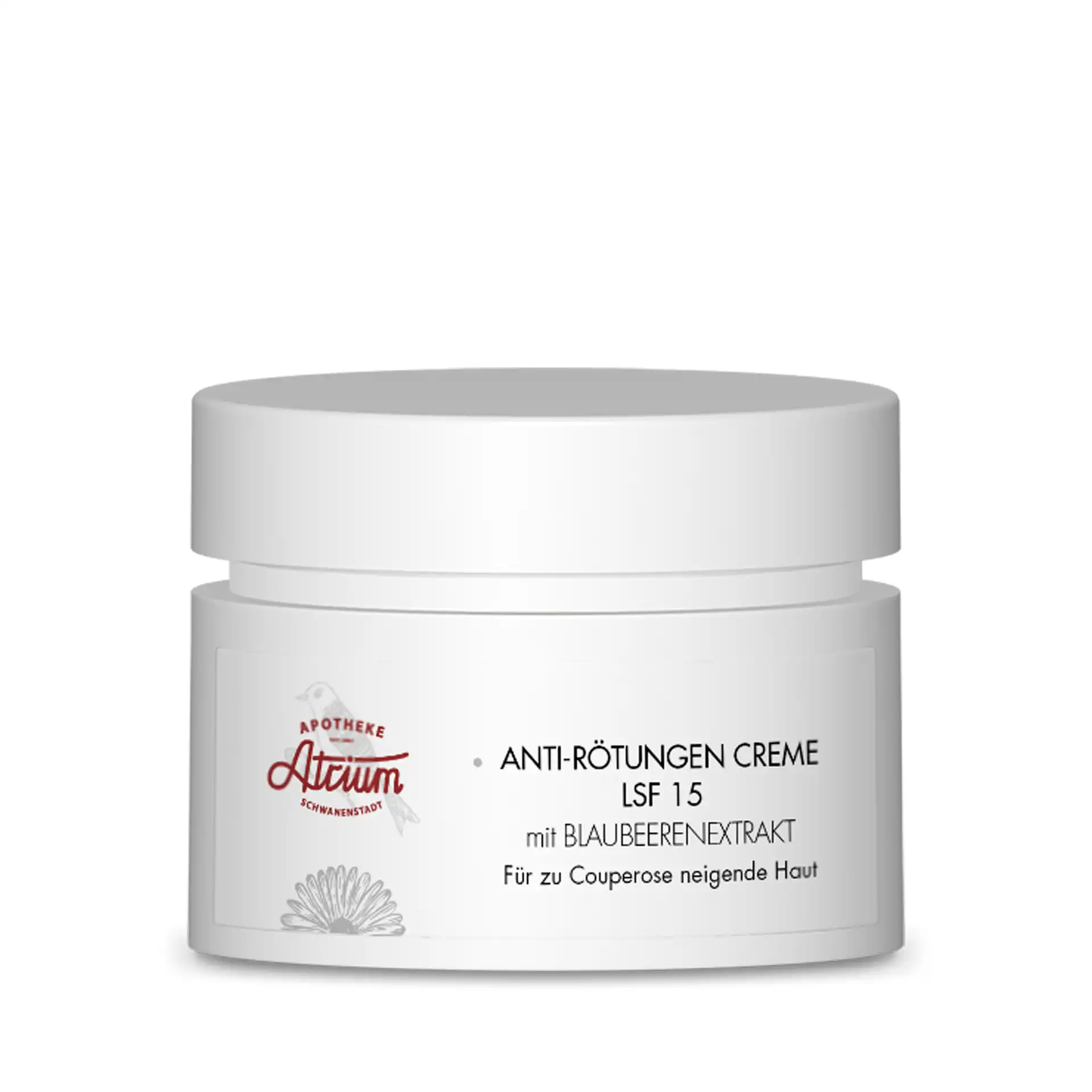 ATRIUM Anti-Rötungen Creme LSF 15 mit Blaubeerenextrakt ATRIUM Anti-Rötungen Creme LSF 15 mit Blaubeerenextrakt