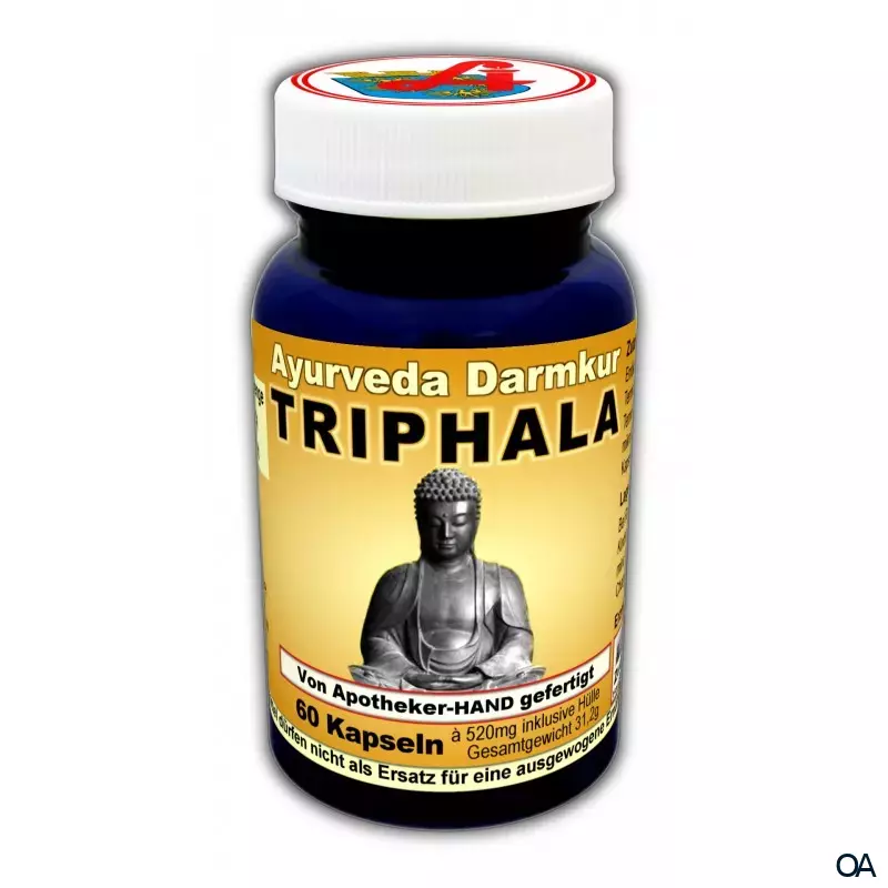 Ayurveda Darmkur Triphala Kapseln Ayurveda Darmkur Triphala Kapseln
