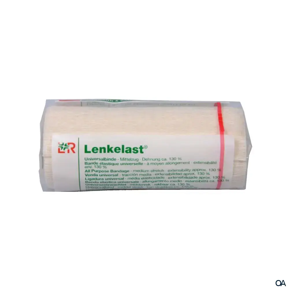 Lenkelast® Mittelzügige Universalbinde 6 cm x 5 m