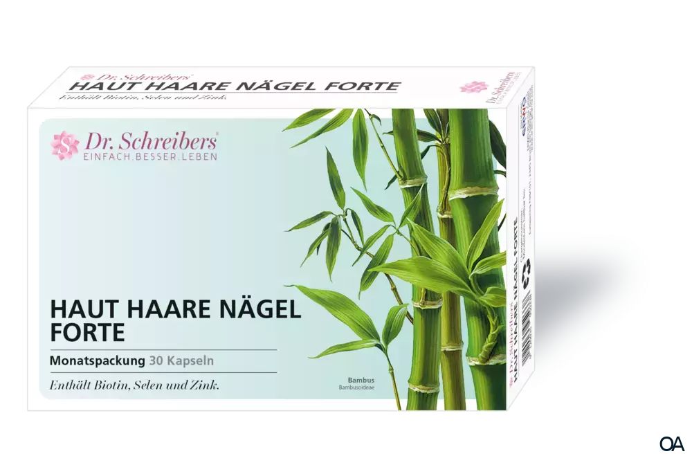 Dr. Schreibers® Haut Haare Nägel forte Kapseln Dr. Schreibers® Haut Haare Nägel forte Kapseln