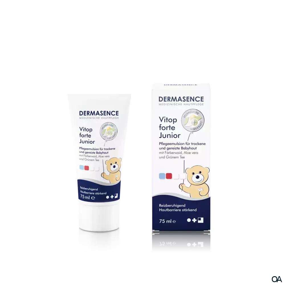 Dermasence Vitop forte Junior Pflegeemulsion Dermasence Vitop forte Junior Pflegeemulsion