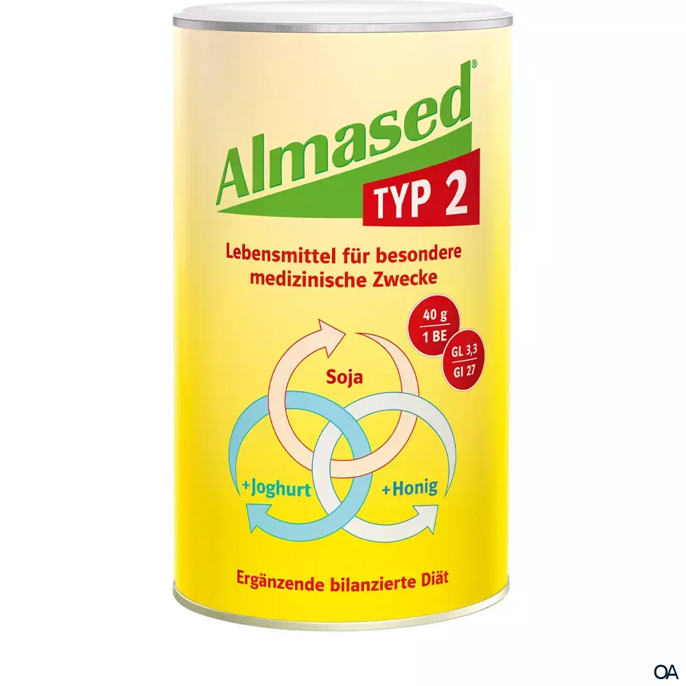 Almased Typ 2 Vitalkost Pulver Almased Typ 2 Vitalkost Pulver