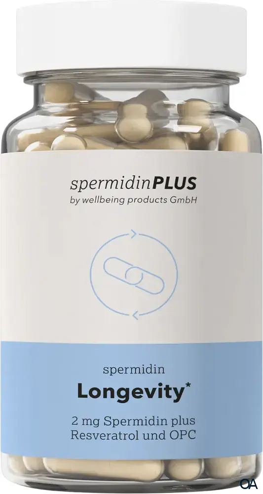 spermidinPlus Spermidin Longevity* Kapseln spermidinPlus Spermidin Longevity* Kapseln