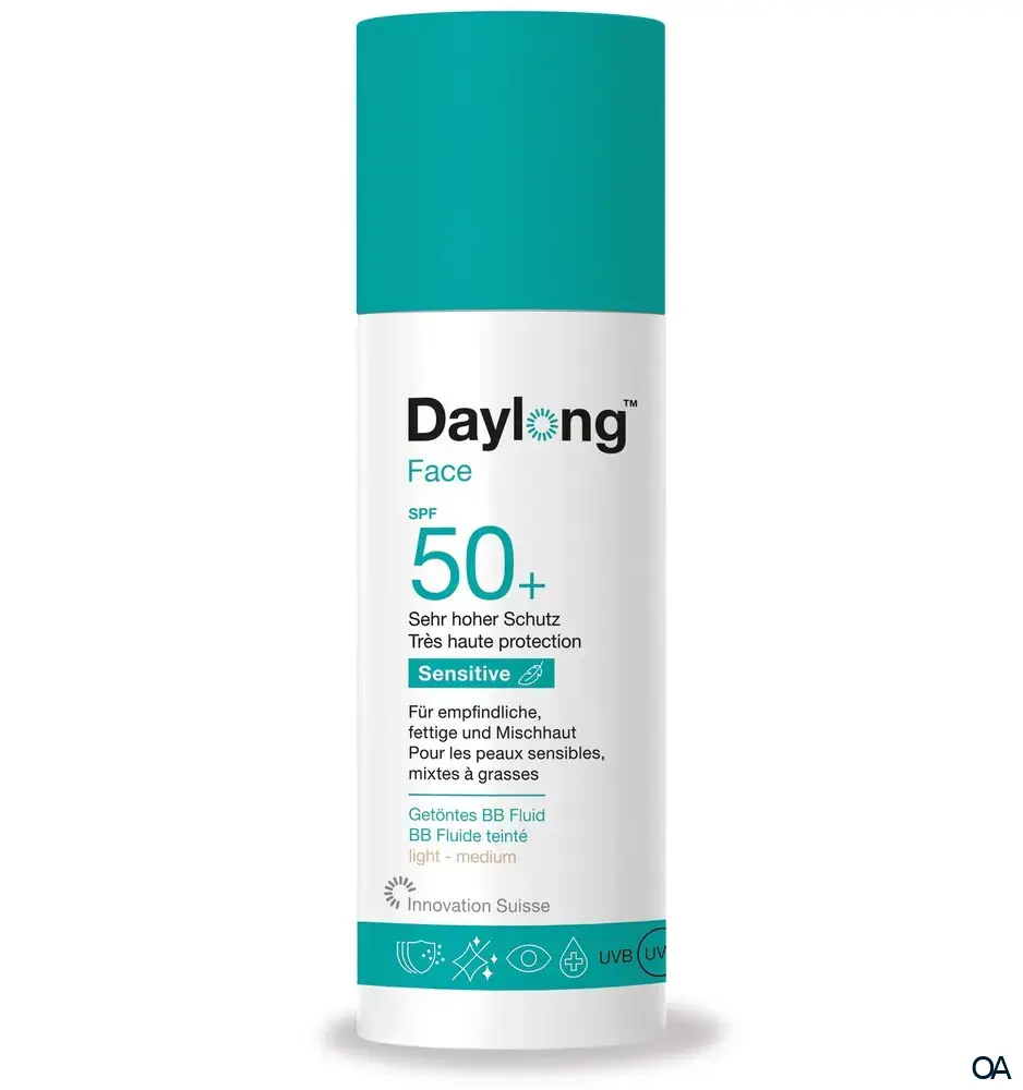 Daylong™ Sensitive Face getöntes BB Fluid SPF 50+
