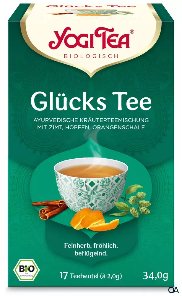 Yogi Tea Glücks Tee - Ayurvedische Gewürzteemischung Yogi Tea Glücks Tee - Ayurvedische Gewürzteemischung