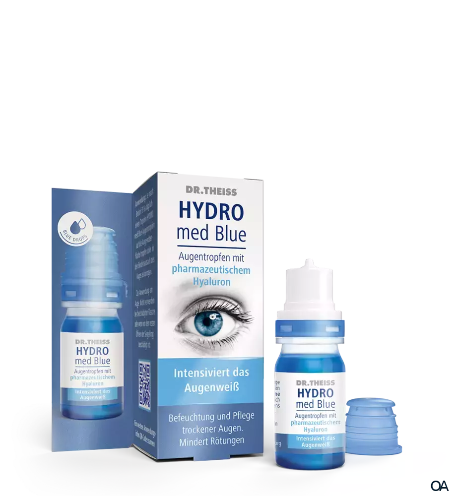 DR. THEISS HYDRO med Blue Augentropfen Multidose