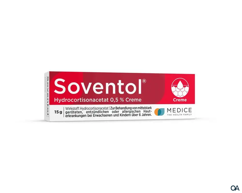 Soventol Hydrocortisonacetat 0,5 % Creme