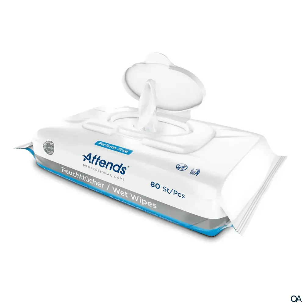 Attends Professional Care Feuchttücher 12 x 80 Stück Attends Professional Care Feuchttücher 12 x 80 Stück