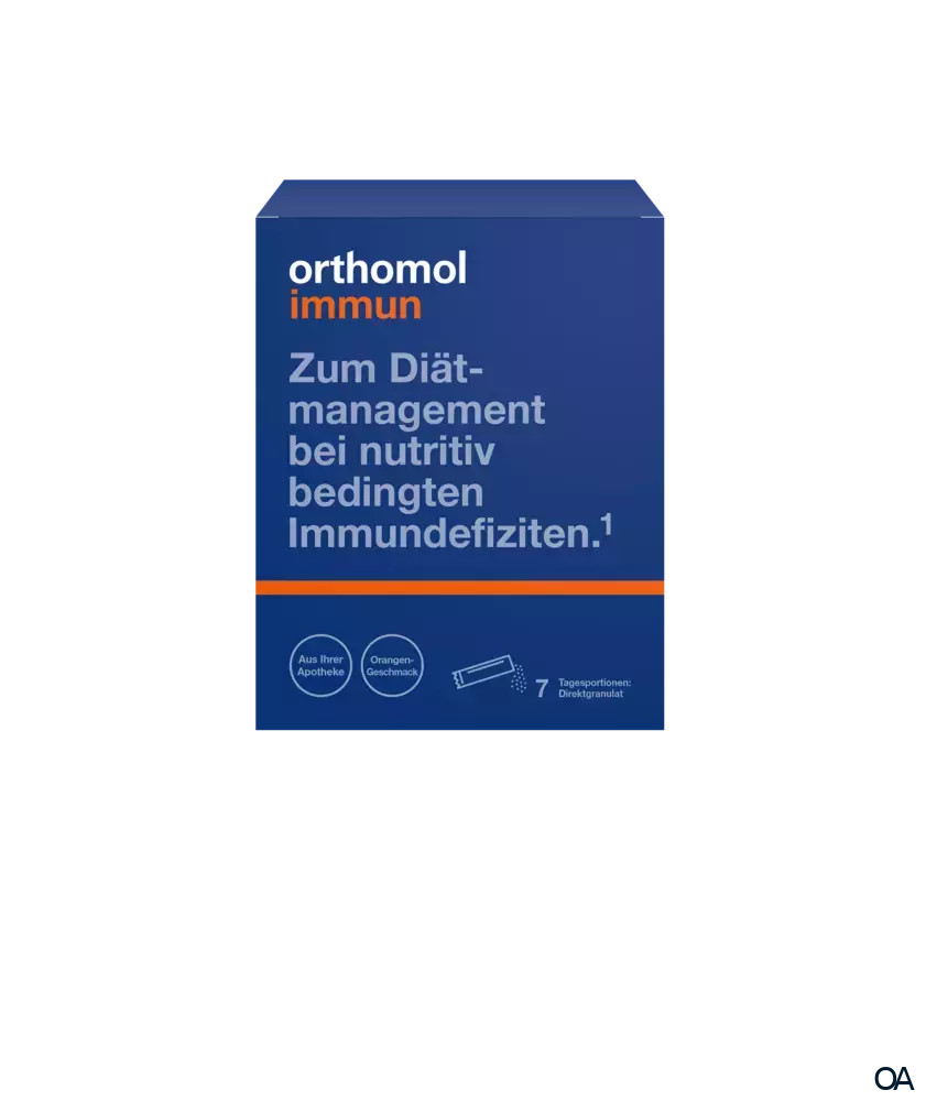Orthomol Immun Direktgranulat Orange