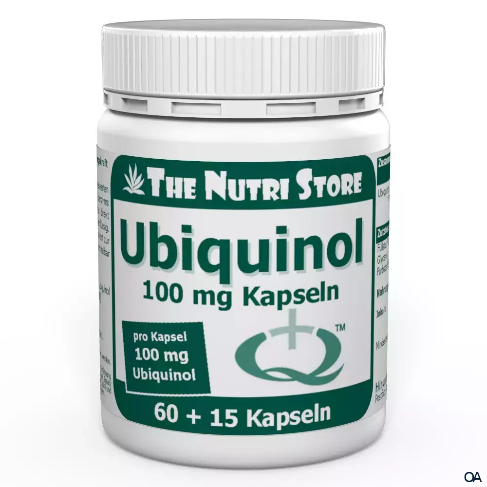 The Nutri Store Ubiquinol 100 mg Kapseln