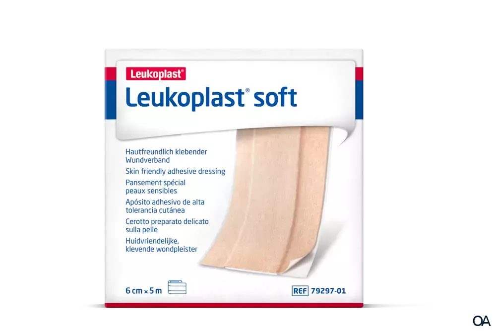 Leukoplast® Soft Wundschnellverband unsteril 6 cm x 5 m