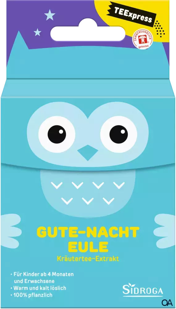 Sidroga TEExpress® Gute-Nacht Eule Sidroga TEExpress® Gute-Nacht Eule