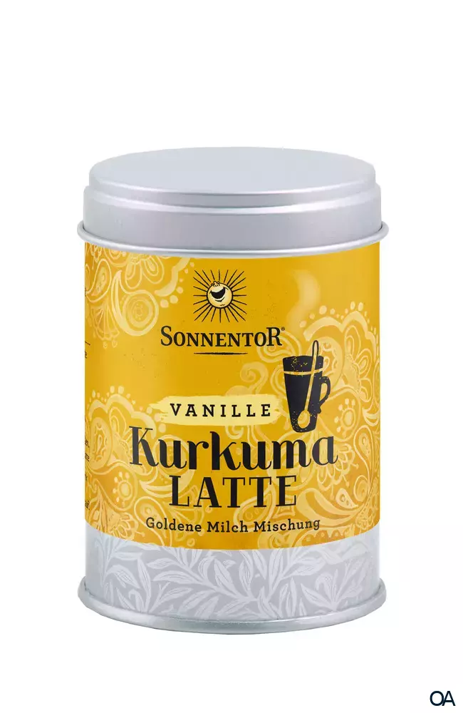 Sonnentor Kurkuma Latte Vanille Dose Sonnentor Kurkuma Latte Vanille Dose