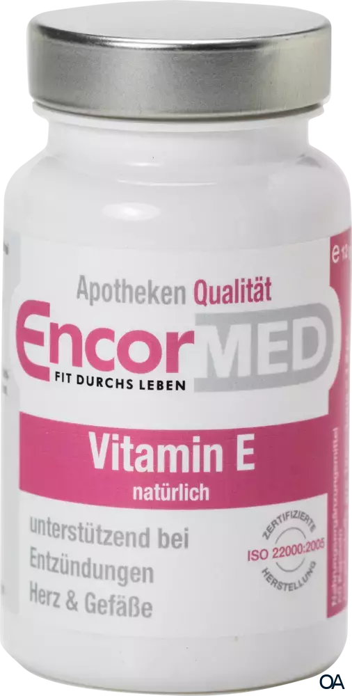 EncorMed Vitamin E natürlich Kapseln EncorMed Vitamin E natürlich Kapseln