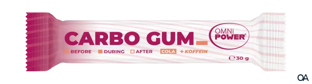 OMNi-POWER® CARBO GUM Cola + Koffein OMNi-POWER® CARBO GUM Cola + Koffein