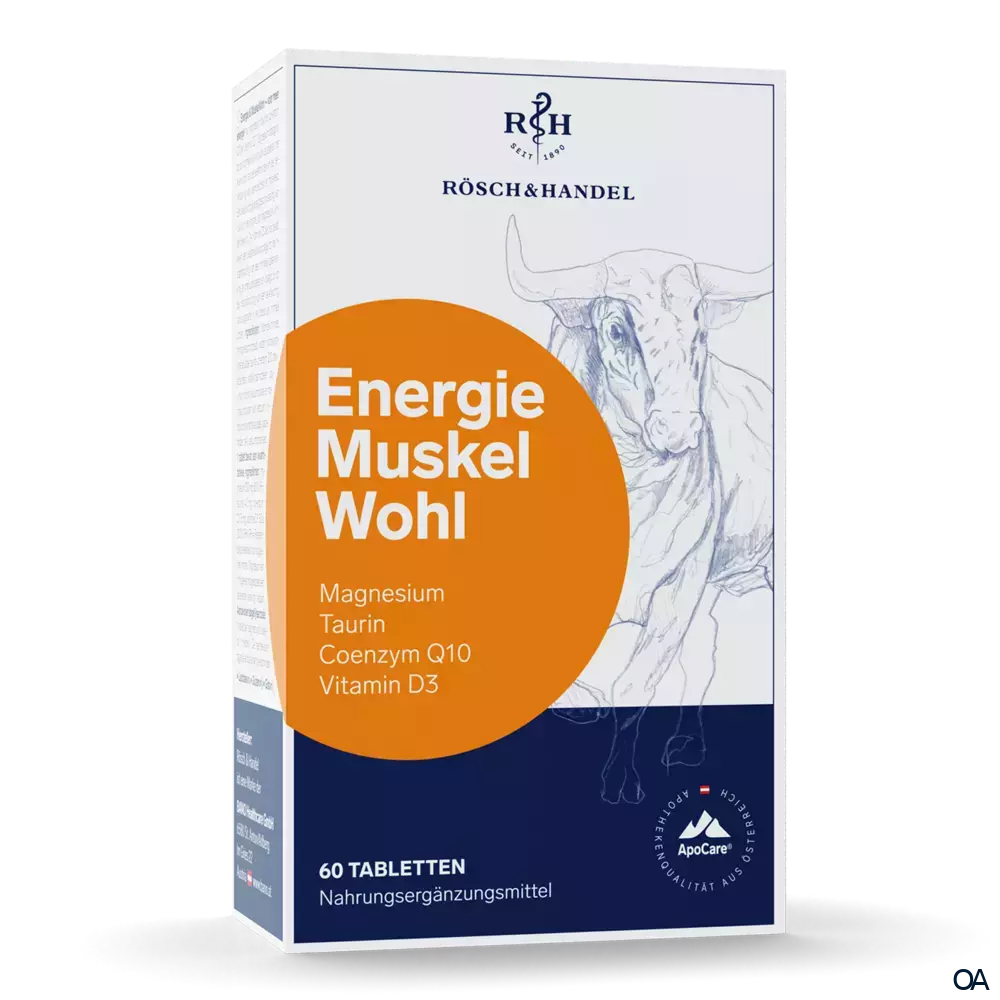 ApoCare Energie & Muskel Wohl Tabletten ApoCare Energie & Muskel Wohl Tabletten