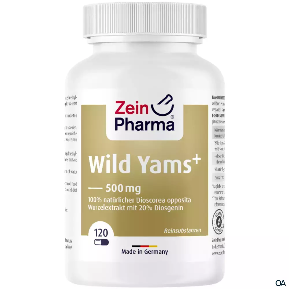 Zeinpharma Wild Yams Plus 500 mg Kapseln Zeinpharma Wild Yams Plus 500 mg Kapseln