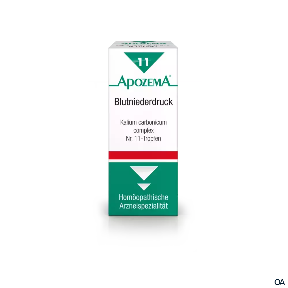 Apozema® Blutniederdruck Kalium carbonicum complex Nr. 11 Tropfen zum Einnehmen