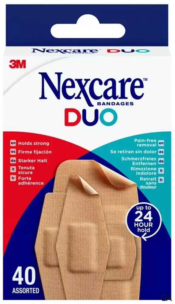 3M Nexcare™ DUO Pflaster assortiert 3M Nexcare™ DUO Pflaster assortiert