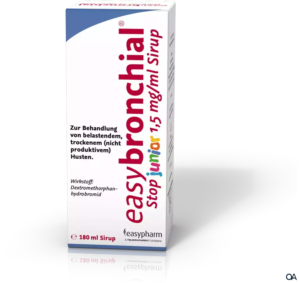 easybronchial® Stop Junior 1,5 mg/ml Sirup