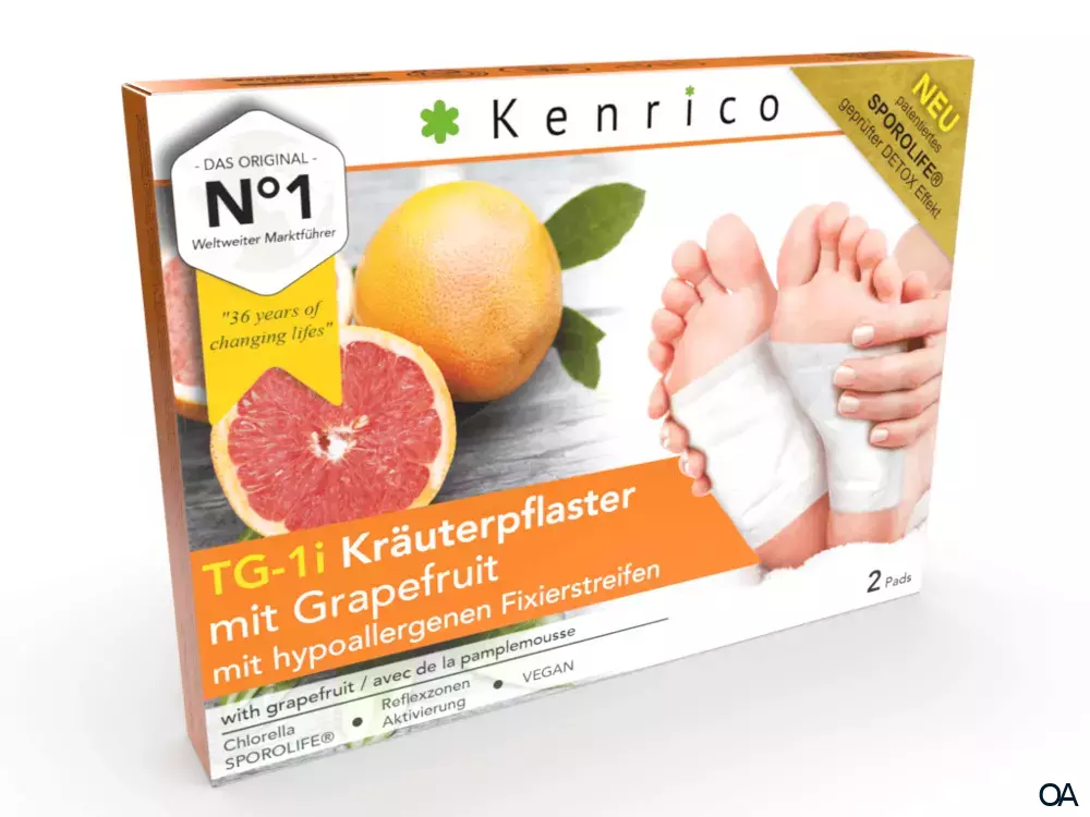 Kenrico TG-1i Kräuterpflaster mit Grapefruit Kenrico TG-1i Kräuterpflaster mit Grapefruit