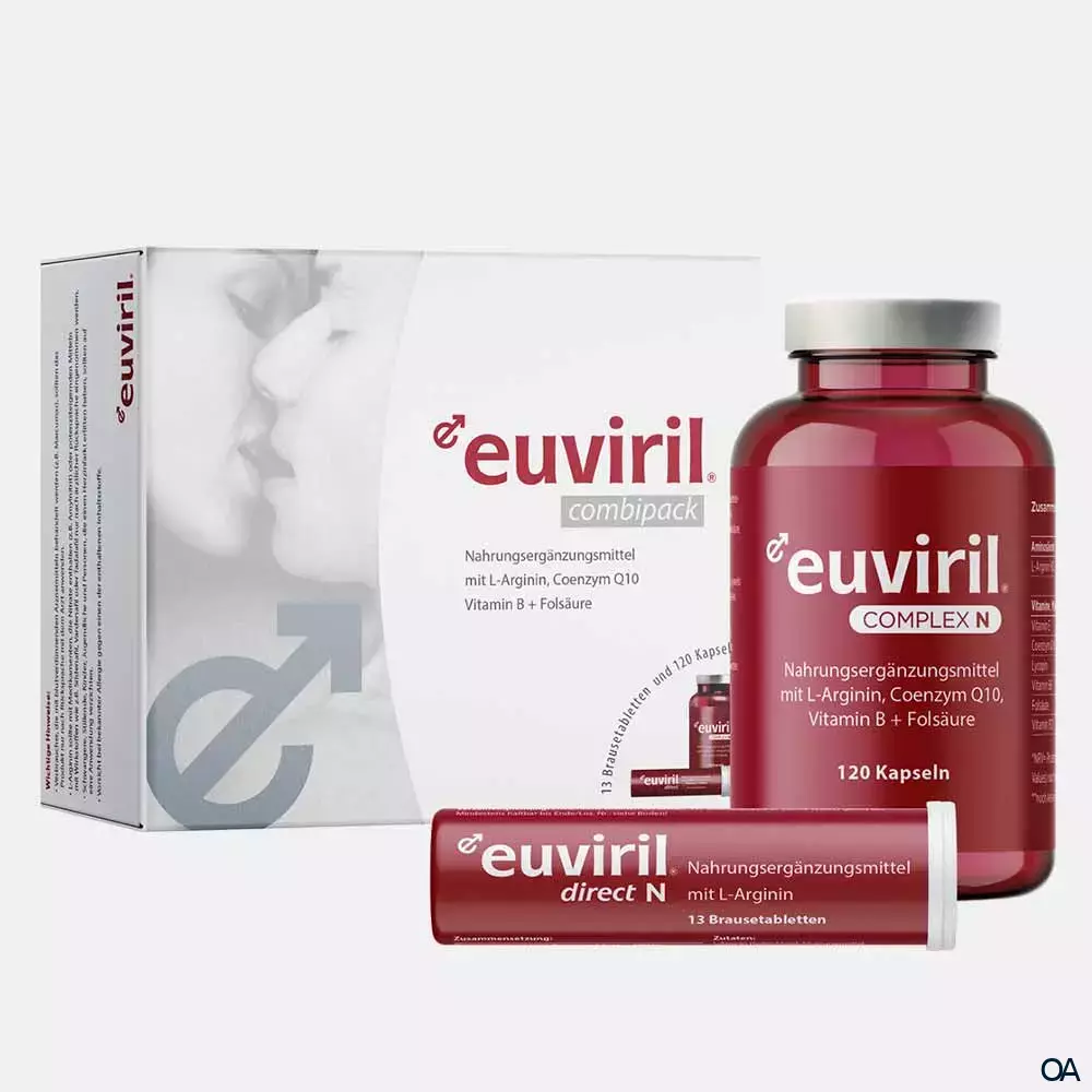 euviril combipack - complex N Kapseln + direct N Brausetabletten