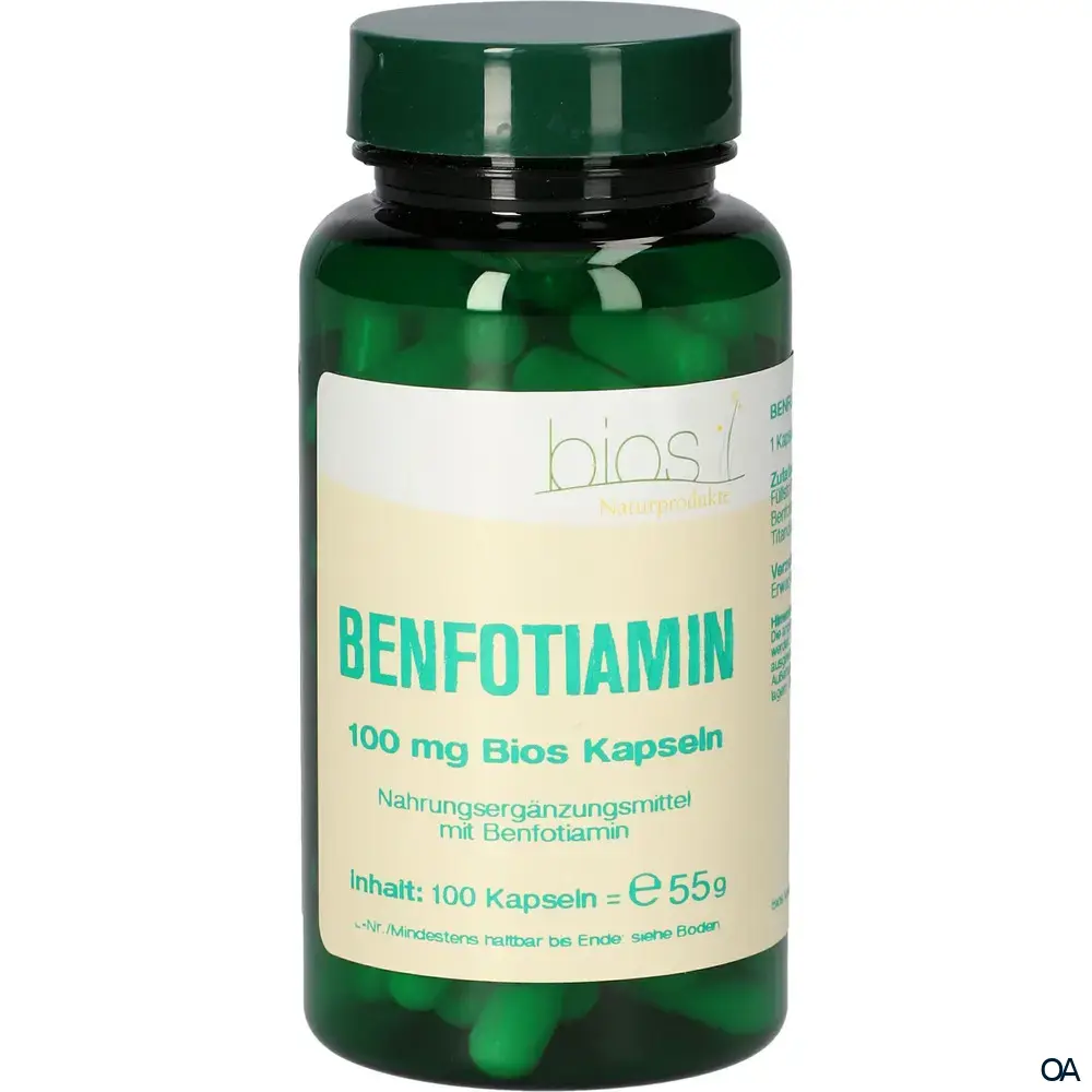 Bios Benfotiamin 100 mg Kapseln