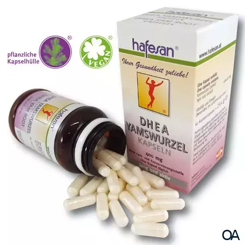 hafesan DHEA* Yamswurzel 400 mg Kapseln hafesan DHEA* Yamswurzel 400 mg Kapseln