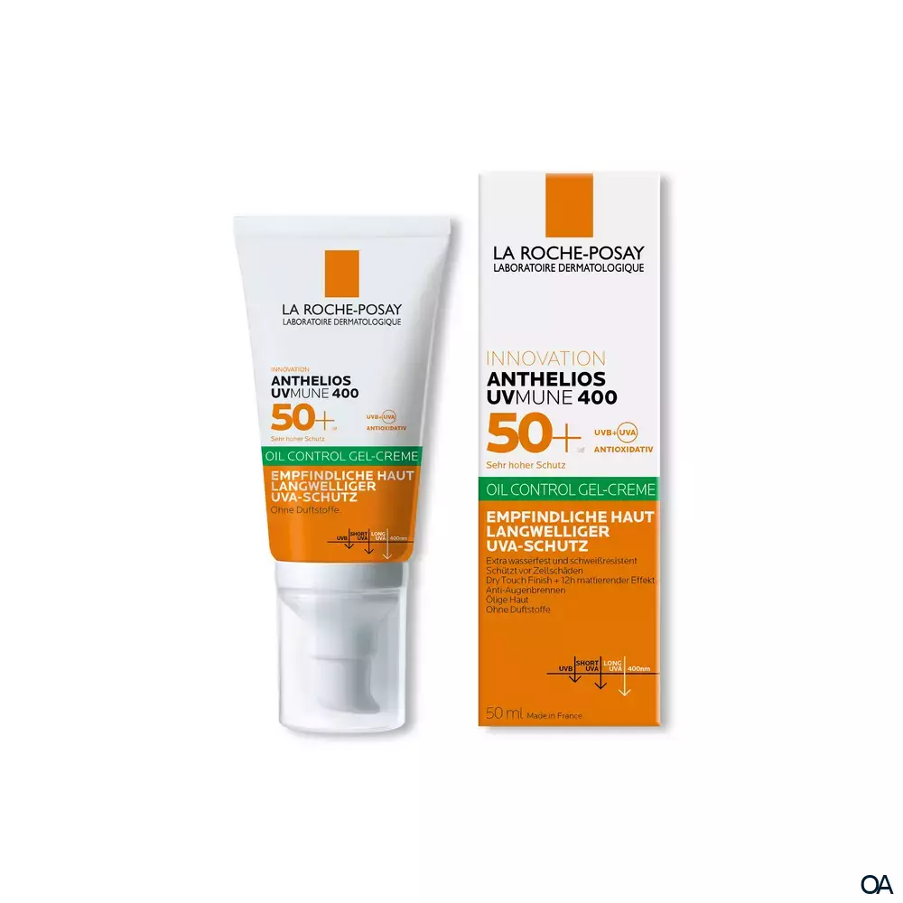 La Roche Posay Anthelios UV Mune 400 Oil Control Gel-Creme Sonnengel LSF50+ La Roche Posay Anthelios UV Mune 400 Oil Control Gel-Creme Sonnengel LSF50+
