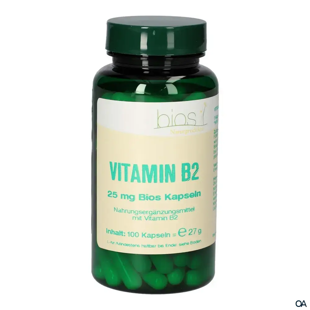 Bios Vitamin B2 25 mg Kapseln