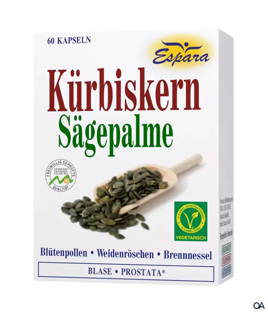 Espara Kürbiskern-Sägepalme Kapseln Espara Kürbiskern-Sägepalme Kapseln