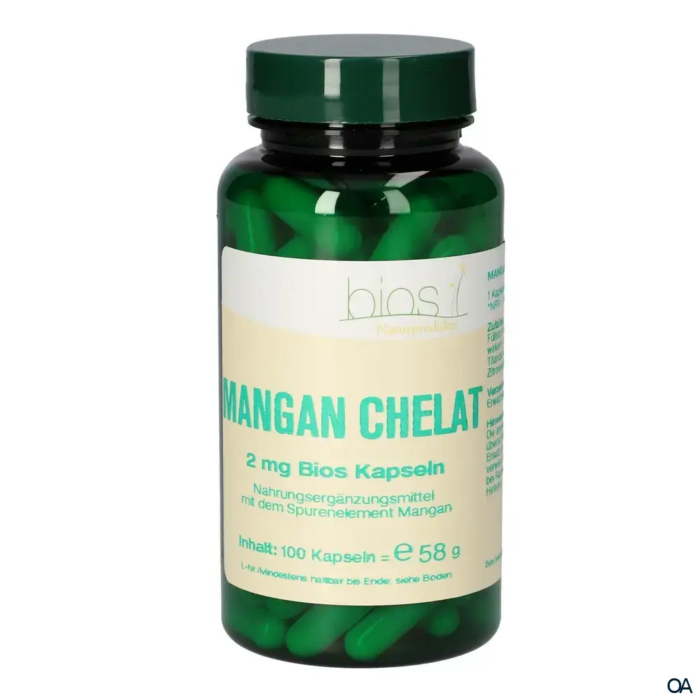 Bios Mangan Chelat 2 mg Kapseln