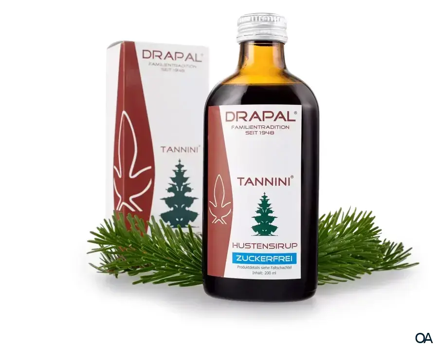 DRAPAL® Tannini Hustensirup Flasche - Zuckerfrei