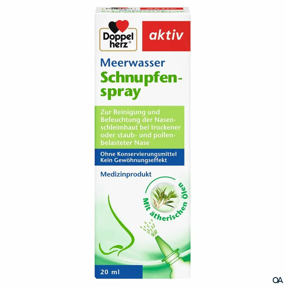 Doppelherz aktiv Meerwasser Schnupfenspray