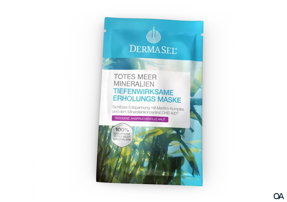 DermaSel® Totes Meer Mineralien Tiefenwirksame Erholungs Maske