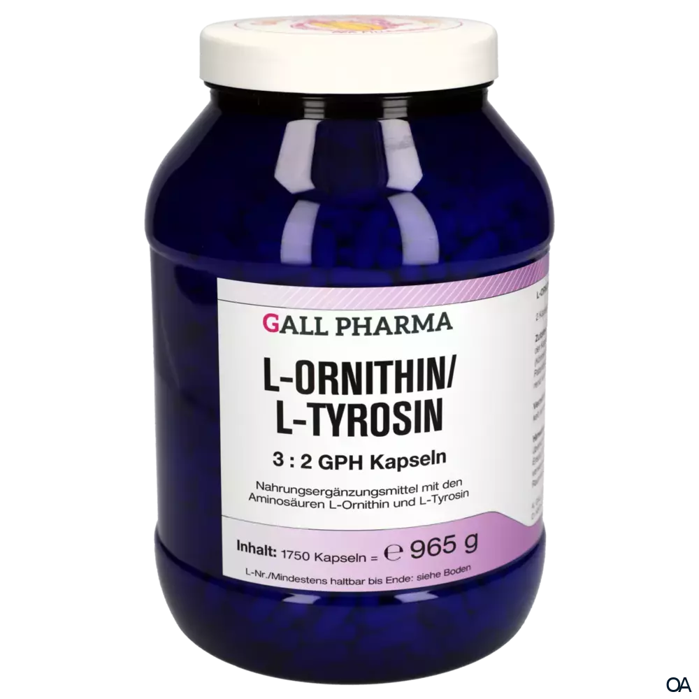 Gall Pharma L-Ornithin / L-Tyrosin 3:2 Kapseln