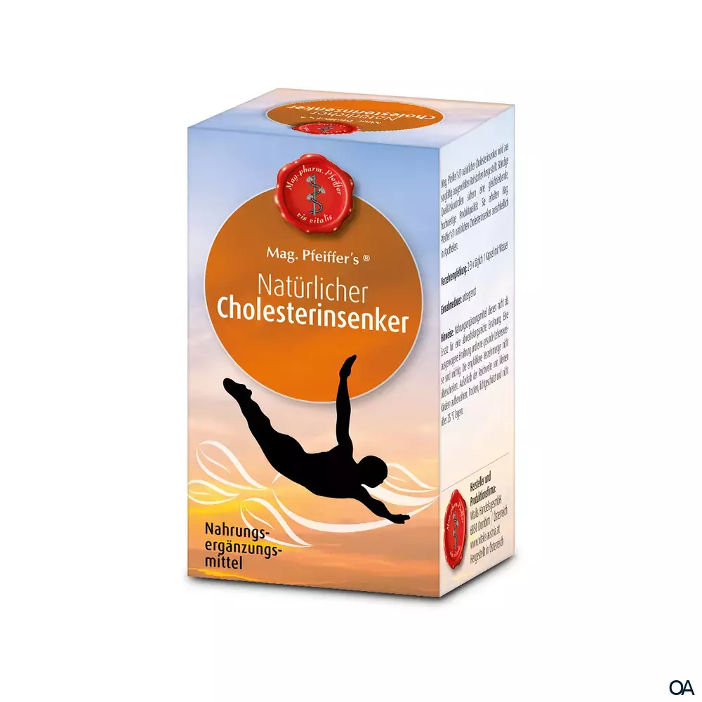 Mag. Pfeiffer’s® Natürlicher Cholesterinsenker Kapseln Mag. Pfeiffer’s® Natürlicher Cholesterinsenker Kapseln