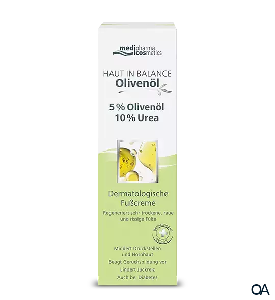medipharma cosmetics Haut in Balance Olivenöl Dermatologische Fußcreme medipharma cosmetics Haut in Balance Olivenöl Dermatologische Fußcreme
