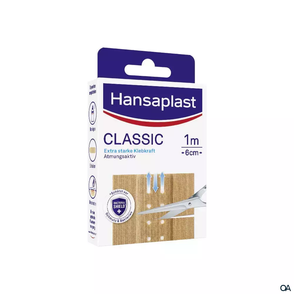 Hansaplast Classic Pflaster 6cm x 1m
