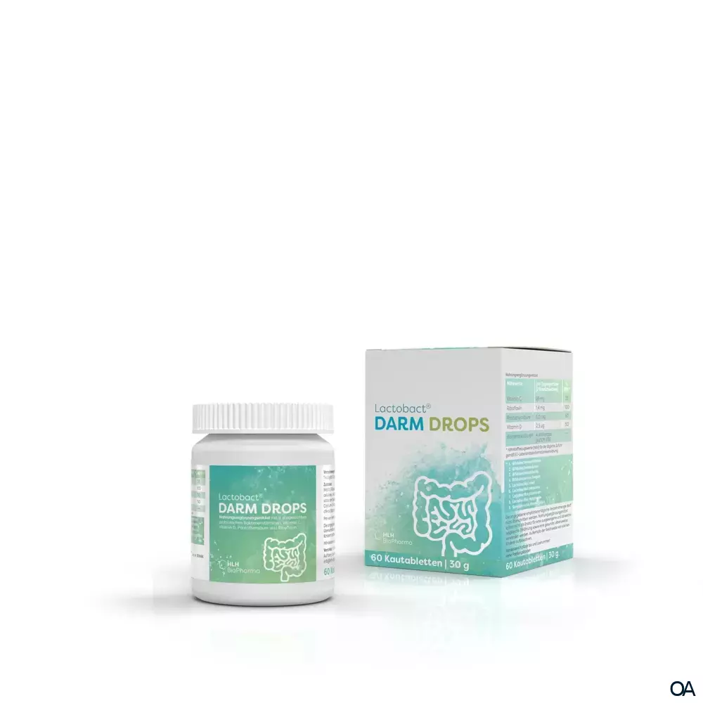 Lactobact DARM DROPS Kautabletten