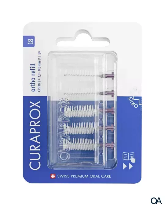 Curaprox Interdentalbürsten CPS 18 Ortho Refill Violett Curaprox Interdentalbürsten CPS 18 Ortho Refill Violett