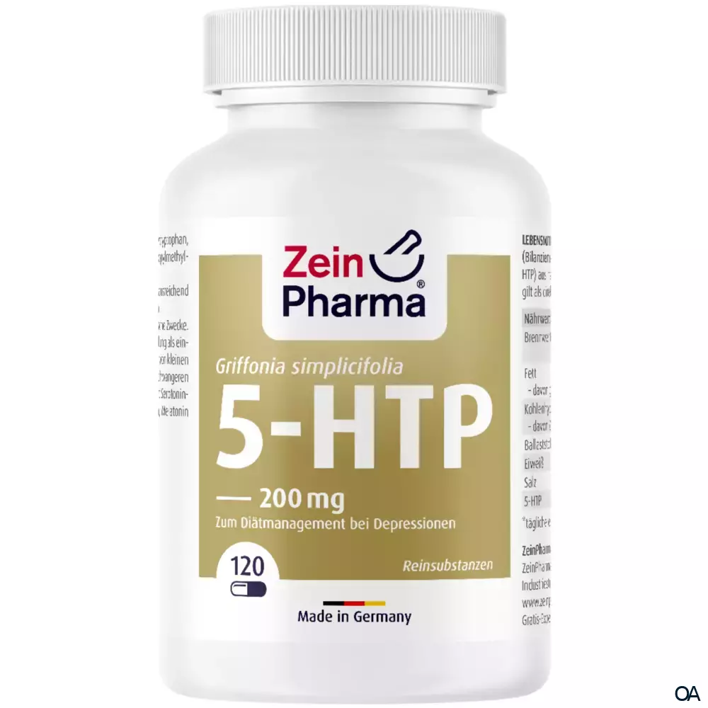 ZeinPharma Griffonia simplicifolia 5-HTP Kapseln 200 mg ZeinPharma Griffonia simplicifolia 5-HTP Kapseln 200 mg