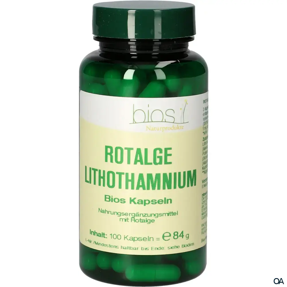 Bios Lithothamnium Rotalge Kapseln Bios Lithothamnium Rotalge Kapseln