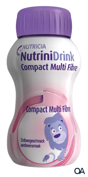 Nutricia NutriniDrink Compact Multi Fibre Erdbeere 125 ml