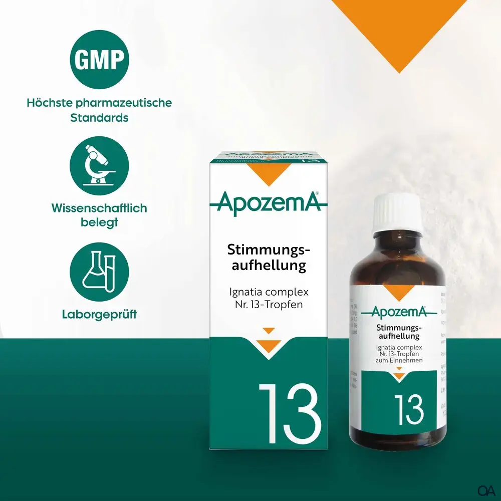 Apozema® Stimmungsaufhellung Ignatia complex Nr. 13 Tropfen zum Einnehmen