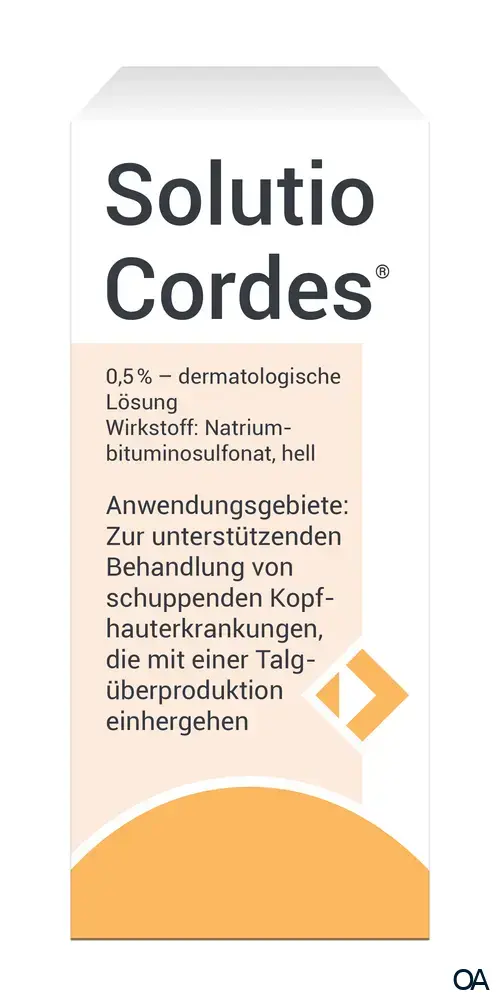 Solutio Cordes® 0,5% - dermatologische Lösung