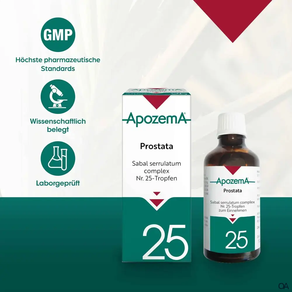 Apozema® Prostata Sabal serrulatum complex Nr. 25 Tropfen zum Einnehmen