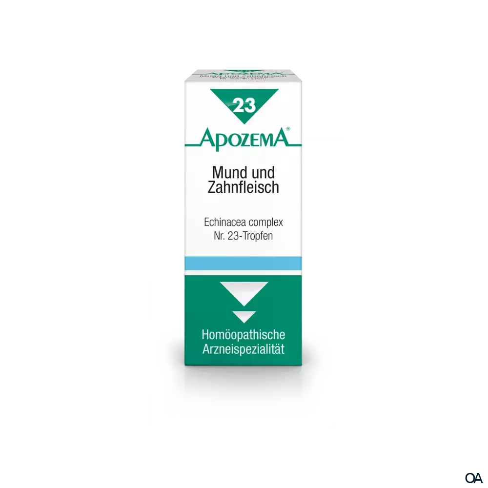 Apozema® Mund und Zahnfleisch Echinacea complex Nr. 23 Tropfen zum Einnehmen Apozema® Mund und Zahnfleisch Echinacea complex Nr. 23 Tropfen zum Einnehmen