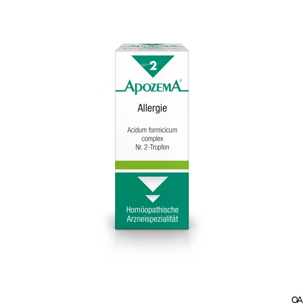 Apozema® Allergie Acidum formicicum complex Nr. 2 Tropfen zum Einnehmen Apozema® Allergie Acidum formicicum complex Nr. 2 Tropfen zum Einnehmen