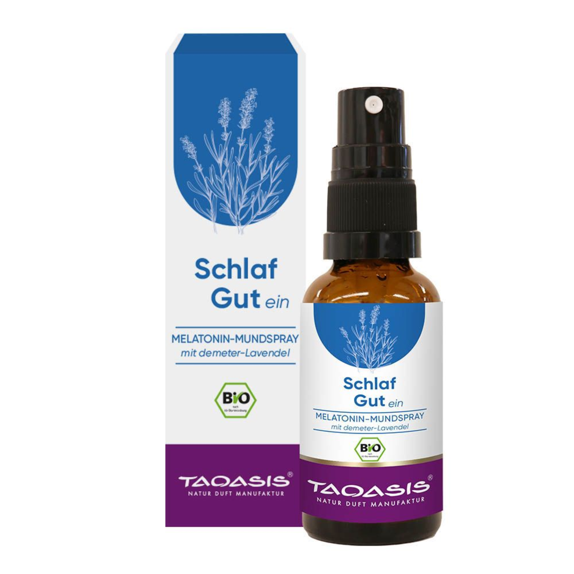 Taoasis® Schlaf gut ein Melatonin Mundspray BIO